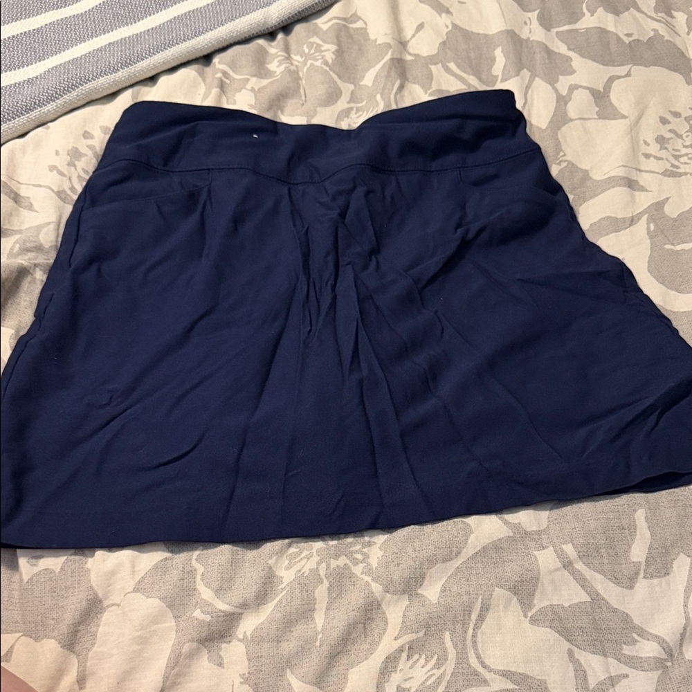 Navy Blue Women's Golf Skirt